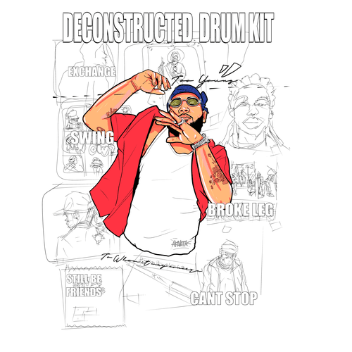 Cashmoneyap foreign drum kit clearance