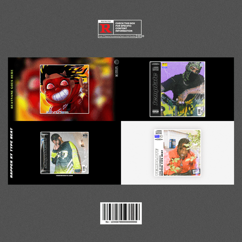 4 Cover x Youtube Templates (PSD's) by skyrobeats - Sound-Kit