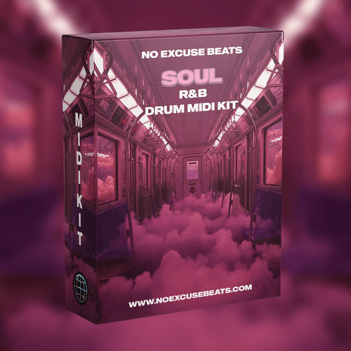 No Excuse Beats - Soul (R&B Drum Midi Kit)